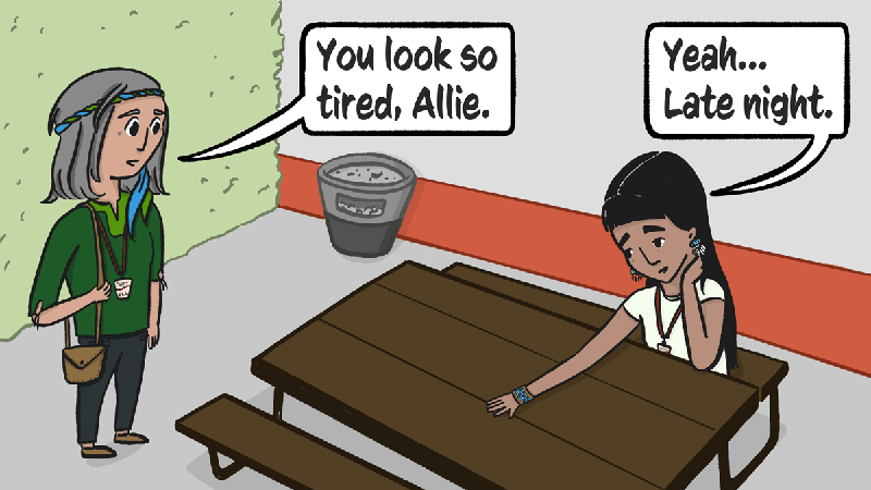 Story illustration - Panel 1