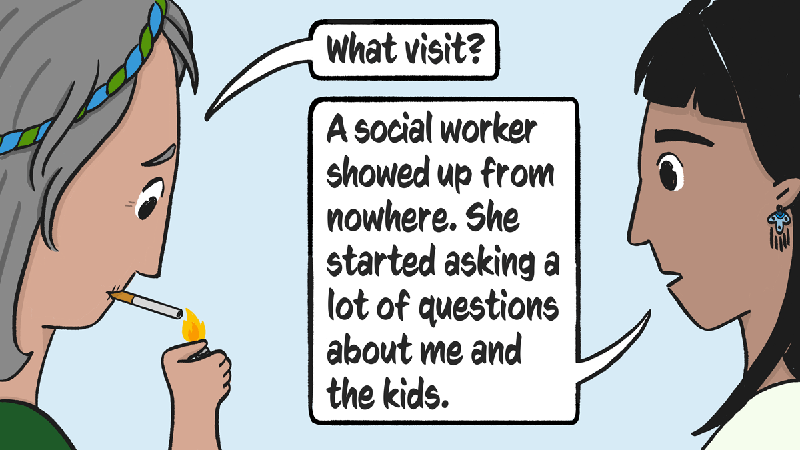 Story illustration - Panel 3