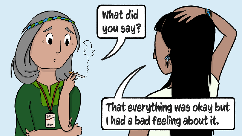 Story illustration - Panel 4