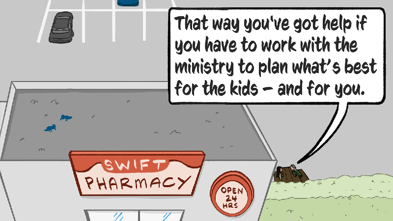 Story illustration - Panel 9