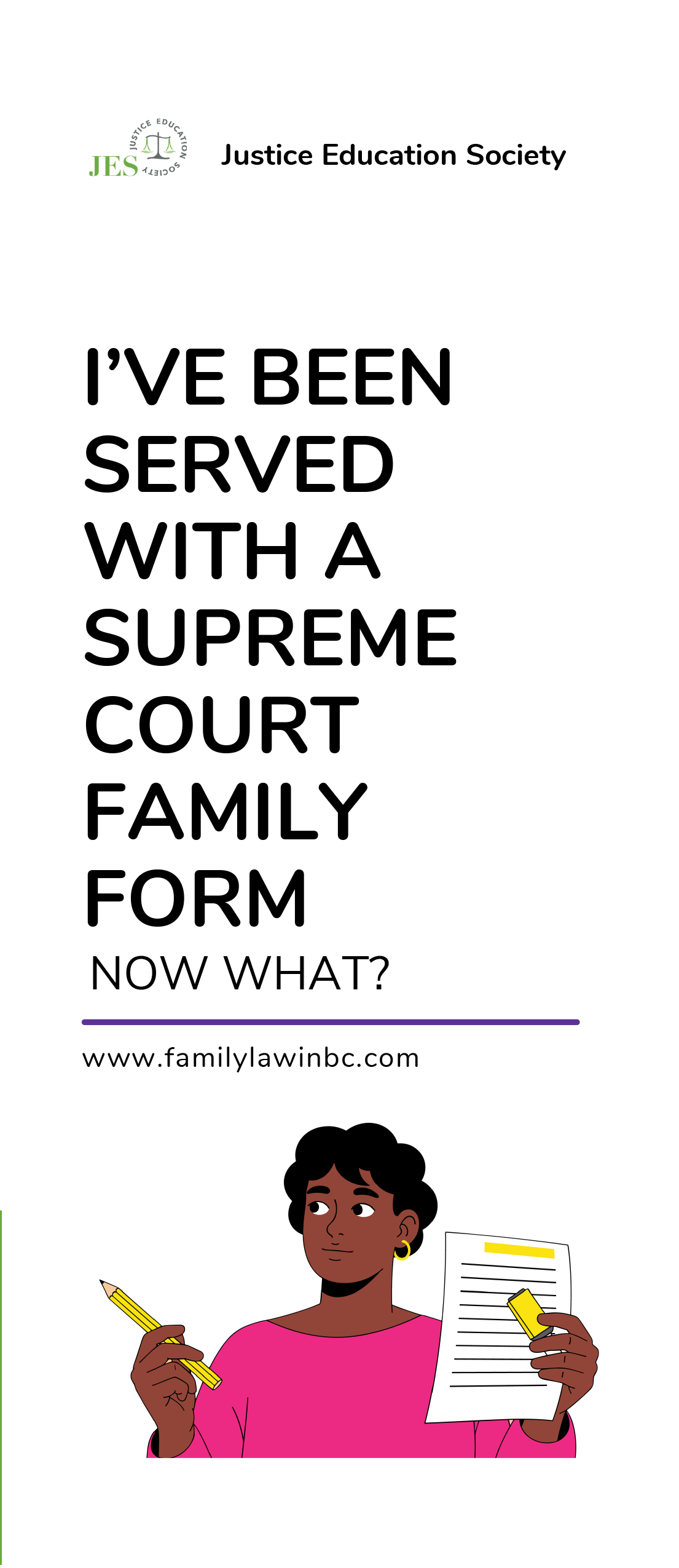 Served with Supreme Court Family Form